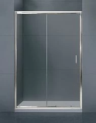 Душевая дверь в нишу BelBagno UNO-BF-1-140-C-Cr 140*185 L/R стекло прозрачное без поддона
