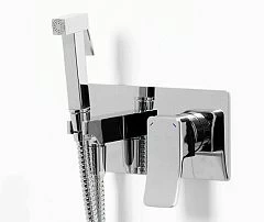 Гигиенический душ со смесителем WasserKRAFT Aller 10638 для душа скрытый монтаж