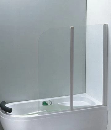Шторка на ванну MarkaOne HX-121 120*138 L/R прозрачное стекло