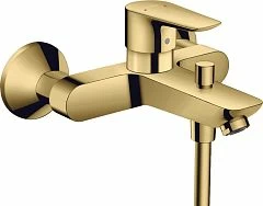 Смеситель Hansgrohe Talis E 71740990 для ванны и душа без душевых аксессуаров полированное золото